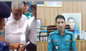 সেই পুলিশ কর্মকর্তা বরখাস্ত
