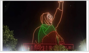 ঢাবিতে ড্রোন শো: নারীদের অবদানের স্বীকৃতি