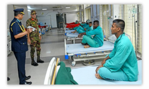 দুর্ঘটনার সময় কোথায় ছিলেন বিমানবাহিনীর প্রধান?