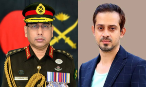 সেনাপ্রধানকে নিয়ে ইলিয়াসের বিস্ফোরক স্ট্যাটাস