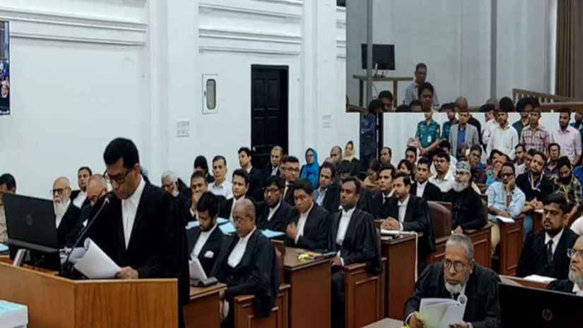 সরাসরি সম্প্রচারিত হচ্ছে শেখ হাসিনার বিচার