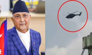 হেলিকপ্টারে পালালেন আরেক দেশের প্রধানমন্ত্রী
