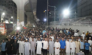 হঠাৎ ঢাকায় শিবিরের মিছিল