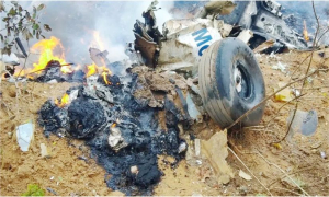 বিমান বিধ্বস্ত, সব আরোহীর মৃত্যুর শঙ্কা