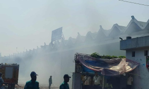 আগুনে পুড়েছে রূপপুর বিদ্যুৎকেন্দ্রের সরঞ্জাম