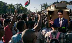 জেন-জি ঝড়ে সিংহাসন হারালেন প্রেসিডেন্ট