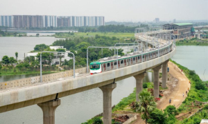পুরো রুটে চালু হলো মেট্রোরেল