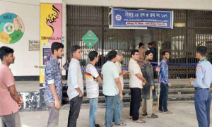 রাকসুতে চলছে ভোটগ্রহণ