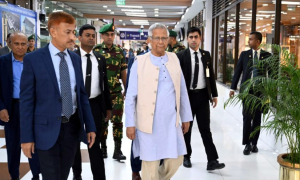 ঢাকা ত্যাগ করেছেন প্রধান উপদেষ্টা