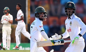 টেস্ট ইতিহাসে অন্যতম সেরা দিন বাংলাদেশের