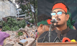 গরিবের হাসপাতাল গুঁড়িয়ে দিলো বিএনপি, সাদিক কায়েমের ক্ষোভ
