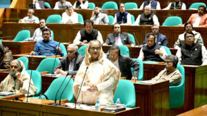 মধ্যপ্রাচ্যে নতুন চ্যালেঞ্জ তৈরি হয়েছে: সংসদে প্রধানমন্ত্রী