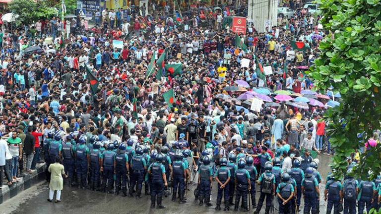 অবরুদ্ধ শাহবাগ, জোরালো হচ্ছে কোটা বিরোধী আন্দোলন